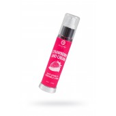 Массажное масло 2-в-1 с разогревающим эффектом и вкусом клубники со сливками - 50 мл. - Secret Play - купить с доставкой в Коврове