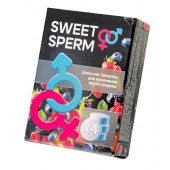 Шипучие таблетки для мужчин Sweet Sperm для изменения вкуса спермы (4 шт. по 0,5 гр.) - Капиталпродукт - купить с доставкой в Коврове