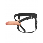 Полый страпон на ремнях 6’’ Hollow Silicone Strap-on - Pipedream - купить с доставкой в Коврове