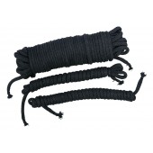 Чёрные хлопковые верёвки для бондажа - Orion - купить с доставкой в Коврове