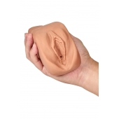 Маструбатор-вагина с вибрацией Soft   Wet Renata Realistic Tan Masturbator - Blush Novelties - в Коврове купить с доставкой