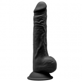 Черный фаллоимитатор Model 3 - 17,5 см. - Adrien Lastic