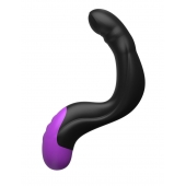 Черно-фиолетовый вибромассажёр простаты Hyper-Pulse P-Spot Massager - Pipedream - в Коврове купить с доставкой