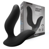 Черный вибромассажер простаты 3,5’’ Curve P-spot Massager - 12 см. - Erokay - в Коврове купить с доставкой