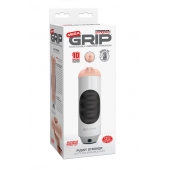 Мастурбатор-вагина Extreme Toyz Mega Grip Vibrating Stroker Mouth - Pipedream - в Коврове купить с доставкой