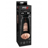 Мастурбатор-вагина с вибрацией Vibrating Mega Milker - Pipedream - в Коврове купить с доставкой