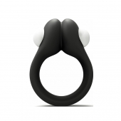 Черное эрекционное кольцо Zippy Vibrating Ring With Bullet - Adrien Lastic - в Коврове купить с доставкой