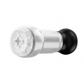 Набор PowerBlow   Feel Pocket Stroker Crystal: мастурбатор и интерактивная насадка - Kiiroo - в Коврове купить с доставкой