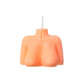 Оранжевая сувенирная свеча «Женский силуэт» - Pecado - купить с доставкой в Коврове