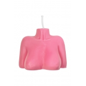 Розовая сувенирная свеча «Женский силуэт» - Pecado - купить с доставкой в Коврове