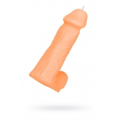 Оранжевая сувенирная свеча «Пенис» - Pecado - купить с доставкой в Коврове