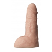 Телесный фаллоудлинитель с мошонкой Cock Next - 19 см. - LOVETOY (А-Полимер) - в Коврове купить с доставкой