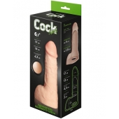 Телесный фаллоудлинитель с мошонкой Cock Next - 17 см. - LOVETOY (А-Полимер) - в Коврове купить с доставкой