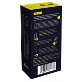 Презервативы анатомической формы с точечной и ребристой структурой Ganzo Extase - 15 шт. - Ganzo - купить с доставкой в Коврове