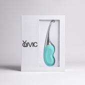 Бирюзовый клиторальный вибростимулятор Youvic - Youvic
