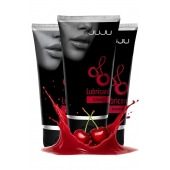 Набор из 3 съедобных лубрикантов JUJU со вкусом вишни - JuJu - купить с доставкой в Коврове