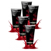 Набор из 5 съедобных лубрикантов JUJU со вкусом вишни - JuJu - купить с доставкой в Коврове