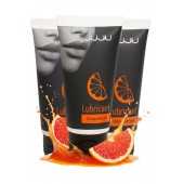 Набор из 3 съедобных лубрикантов JUJU со вкусом грейпфрута - JuJu - купить с доставкой в Коврове