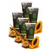 Набор из 5 съедобных лубрикантов JUJU со вкусом тропических фруктов - JuJu - купить с доставкой в Коврове