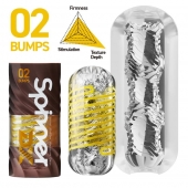 Мастурбатор Tenga Spinner DX 02 Bumps - Tenga - в Коврове купить с доставкой
