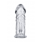 Прозрачная насадка на пенис Uco - 13 см. - A-toys - в Коврове купить с доставкой