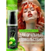 Съедобная смазка на водной основе с ароматом фейхоа - 60 гр. - Биоритм - купить с доставкой в Коврове