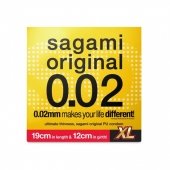 Презерватив увеличенного размера Sagami Original 0.02 XL-size - 1 шт. - Sagami - купить с доставкой в Коврове