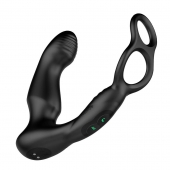 Черный двухмоторный массажер простаты Nexus Simul8 Wave Edition - Nexus Range - в Коврове купить с доставкой