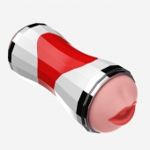 Двусторонний мастурбатор в колбе Power Grip Cup - вагина и ротик - Boys of Toys - в Коврове купить с доставкой