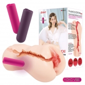 Мастурбатор-вагина с вибрацией Jenny Onahole edition 005 - KOKOS - в Коврове купить с доставкой