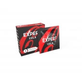 Презервативы с ароматом колы Expert Cola - 3 шт. - Expert - купить с доставкой в Коврове