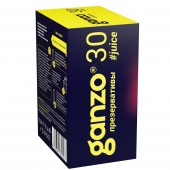 Ароматизированные презервативы Ganzo Juice - 30 шт. - Ganzo - купить с доставкой в Коврове