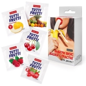 Набор из 5 саше съедобных смазок Tutti-Frutti - Биоритм - купить с доставкой в Коврове