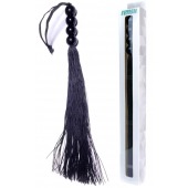 Черная силиконовая плеть - 37 см. - Boys of Toys - купить с доставкой в Коврове