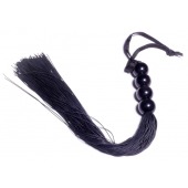 Черная силиконовая плеть - 37 см. - Boys of Toys - купить с доставкой в Коврове