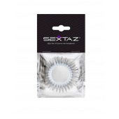 Круглое эрекционное кольцо с длинными «ресничками» - Sextaz - в Коврове купить с доставкой