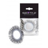 Круглое эрекционное кольцо с длинными «ресничками» - Sextaz - в Коврове купить с доставкой