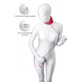 Красный ошейник с подкладкой из меха - ToyFa - купить с доставкой в Коврове