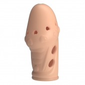 Телесная насадка на пенис Booker - 8 см. - Baile - в Коврове купить с доставкой