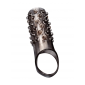 Дымчатая насадка на пенис с выпуклостями - 12 см. - Sex Expert - в Коврове купить с доставкой