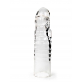 Прозрачная закрытая насадка на член - 15 см. - Sex Expert - в Коврове купить с доставкой
