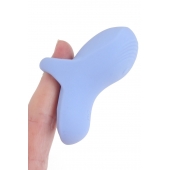 Голубой сенсорный вибромассажёр на палец Fuzu Sensa - Fuzu