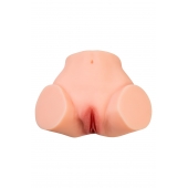 Телесный реалистичный мастурбатор-полуторс с 2 любовными входами - No Name - в Коврове купить с доставкой