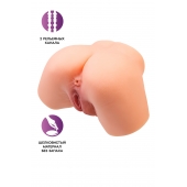 Телесный реалистичный мастурбатор-полуторс с 2 любовными входами - No Name - в Коврове купить с доставкой