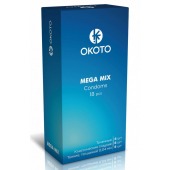 Презервативы OKOTO Mega Mix - 18 шт. - Sitabella - купить с доставкой в Коврове