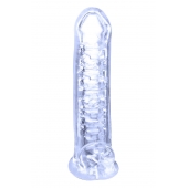 Прозрачная насадка-удлинитель Stretchy Touch - 18 см. - NMC - в Коврове купить с доставкой