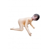 Телесная надувная секс-кукла в позиции догги-стайл - NMC - в Коврове купить с доставкой