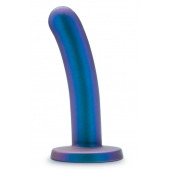 Синяя насадка с гладкой поверхностью Surrender 5.75 Inch Intermediate Pegging Dildo - 14,6 см. - Blush Novelties - купить с доставкой в Коврове