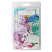 Набор из 3 эрекционных прозрачных колец - Boys of Toys - в Коврове купить с доставкой