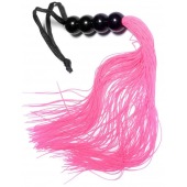 Розовая силиконовая плеть - 35,5 см. - Boys of Toys - купить с доставкой в Коврове